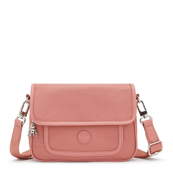 Kipling Inaki Crossbody Táska Rózsaszín | HU 1179GS